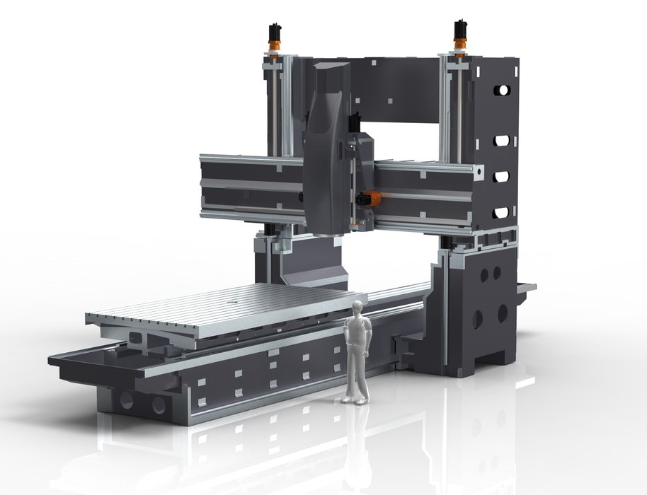 To ensure the highest precision machining on its newest and largest portal milling machine, DMG chose REDEX drives: zero-backlash rack & pinion drives and spindle drives